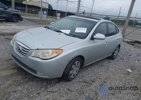 2008 Hyundai Elantra Gls/Se z USA, uszkodzony, nr VIN KMHDU46D68U280322